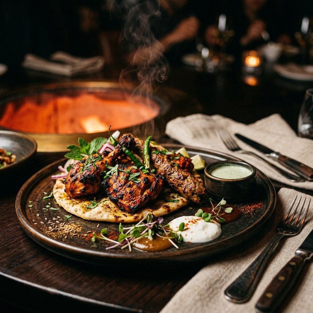 Indian restaurant dining — Swagat Restaurant Edmonton